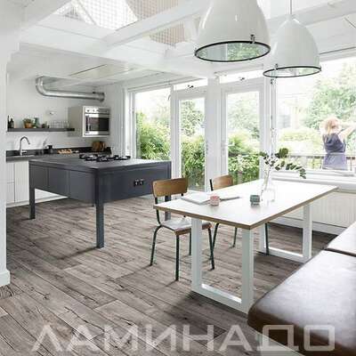 Линолеум Ideal коллекция Ultra Cracked Oak-5 фото в интерьере