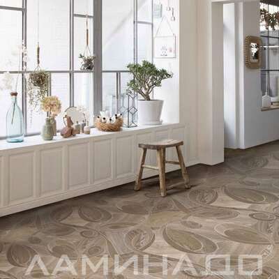 Линолеум Ideal коллекция Ultra Vals-1 167M фото в интерьере