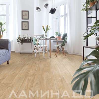 Линолеум Juteks коллекции Master HAVANNA OAK 10 336M фото в интерьере