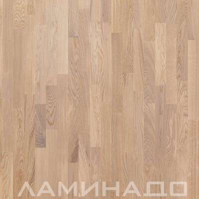 Паркетная доска Polarwood Classic Дуб Living White 3s