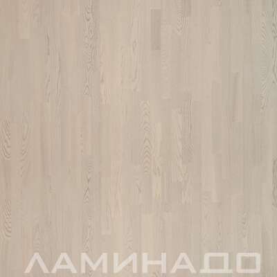 Паркетная доска Polarwood Classic Ясень Ricotta Matt 3s
