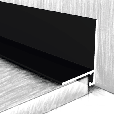 Микроплинтус МС 16-20 (черный)