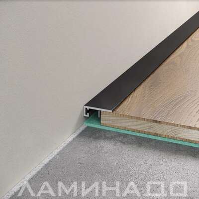 Микроплинтус МС 18 (черный)