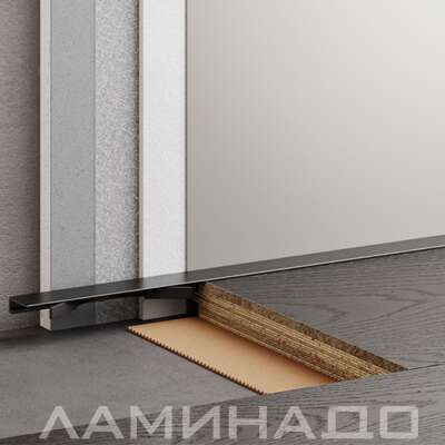 Микроплинтус МС 18 (черный)