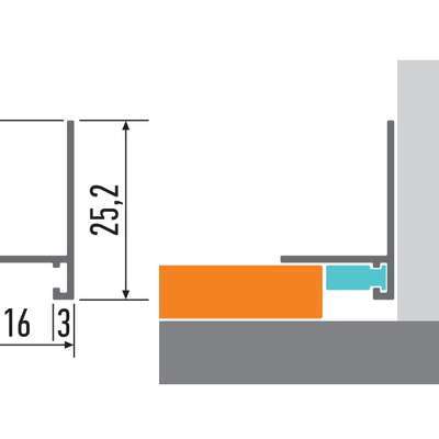 Микроплинтус МС 16-20 размеры