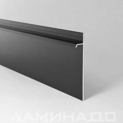 Потайной плинтус ПП95 (Черный)