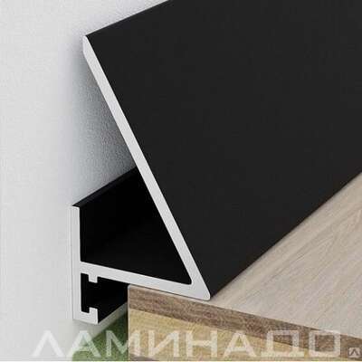 Микроплинтус МС 16-25 (черный)