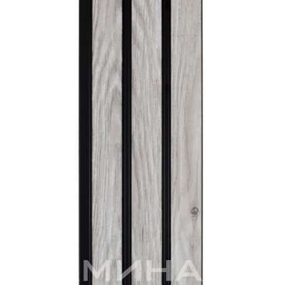 Стеновая панель Grace Rail 3D Береза (2700х120х10мм)