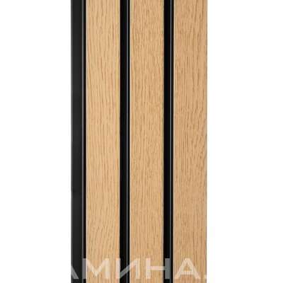 Стеновая панель Grace Rail 3D Клен (2700х120х10мм)