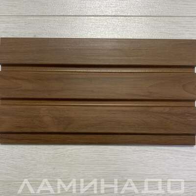 Стеновая панель Grace Rail 3D Вишня однотон (2700х120х10мм)