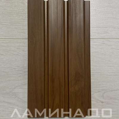 Стеновая панель Grace Rail 3D Вишня однотон (2700х120х10мм)