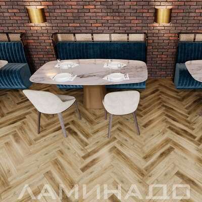 SPC Natisston Rubis Дуб Кераг 5003-02 в интерьере