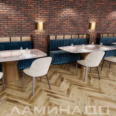 SPC Natisston Rubis Дуб Кераг 5003-02 в интерьере