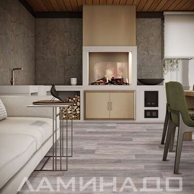 SPC Noventis Grand Canyon Дуб Аризона в интерьере